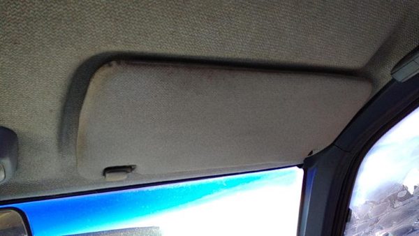 93-95 Nissan Pathfinder Passenger Right Sun Visor Oem Blue — photo 1