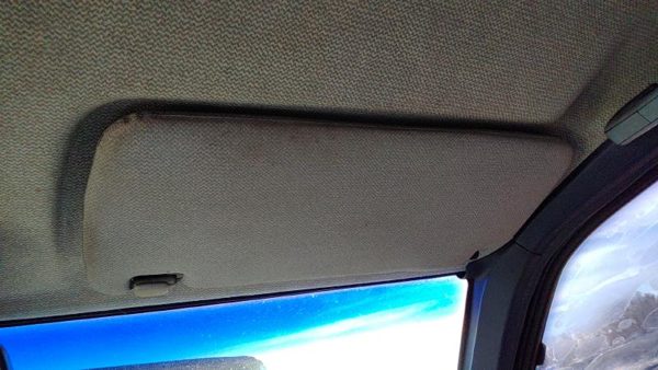 93-95 Nissan Pathfinder Passenger Right Sun Visor Oem Blue — photo 3