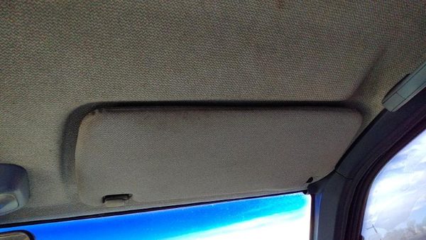 93-95 Nissan Pathfinder Passenger Right Sun Visor Oem Blue — photo 5