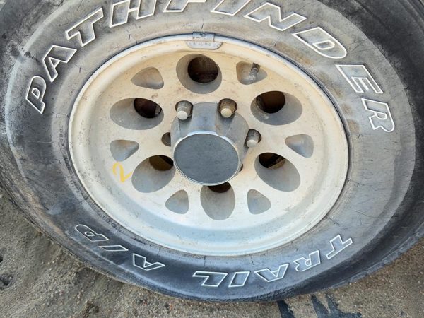 1989-1992 Isuzu Pup 15" Aluminum Wheel Oem Factory Rim #2 894333702 — photo 3