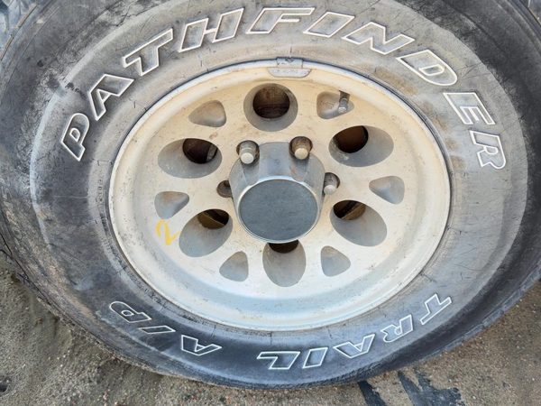 1989-1992 Isuzu Pup 15" Aluminum Wheel Oem Factory Rim #2 894333702 — photo 1