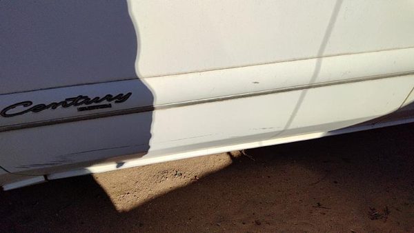 1997-2000 Buick Century Driver Left Front Moulding From Door Trim Strip White — photo 3