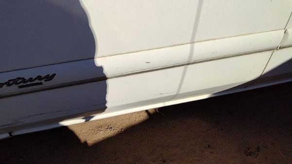 1997-2000 Buick Century Driver Left Front Moulding From Door Trim Strip White — photo 4