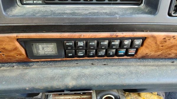 92-94 Lesabre Temperature Control Module In Dash Heater Ac Head Automatic Cj2 — photo 2