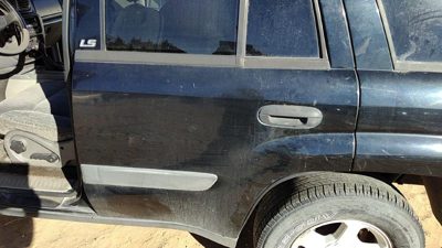 2003 Chevrolet Trailblazer Rear Door LH Black 41U