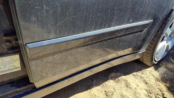 07-12 Altima Driver Left Rear Moulding From Door Back Trim K50 Dark Slate 4 Door — photo 3