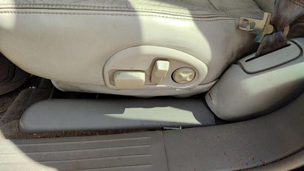 1999 Cadillac Seville Driver Left Side Power Seat Switch With Trim Panel Tan 503 — photo 2