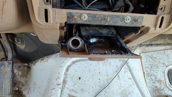 1987-1990 Ford F150 Ash Tray Assembly Oem Slide Out Dash Brown E7Tz1504320B — photo 1