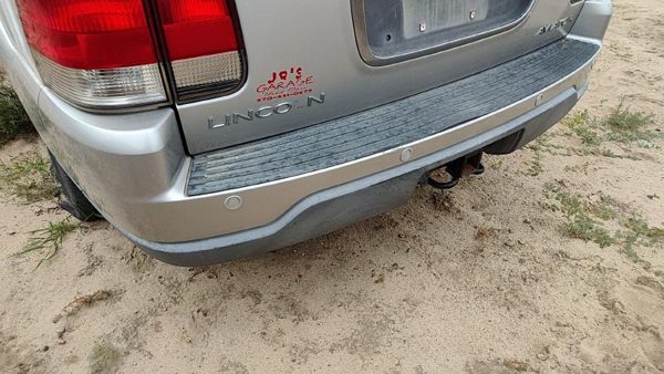 2003-2005 Lincoln Aviator Rear Bumper Cover Assembly Oem Back Silver Jp — photo 3