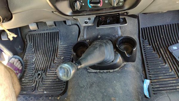 02-11 Ranger Floor Shifter Lever Assembly Shift Unit Manual Transmission 5 Speed — photo 2