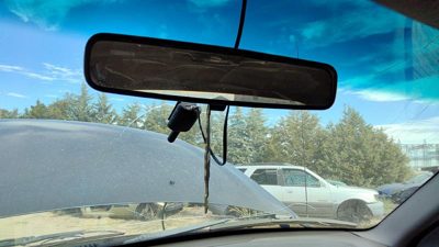 1997-2004 Ford F150 Inside Rear View Mirror Oem Windshield Mounted