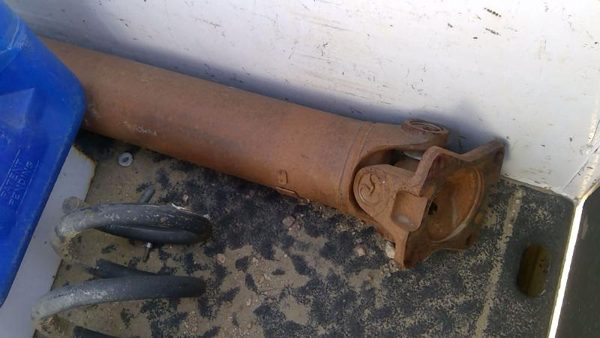 14-16 Super Duty Rear Drive Shaft Driveline 6.7L Crew Long Box 4X4 Front Section — photo 3
