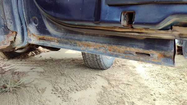 1999 Ford F-150 Rear Door LH Blue — photo 4