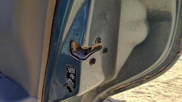 00-04 Lesabre Buick Lesabre Passenger Right Rear Door Latch With Rods/Cables Bac — photo 2