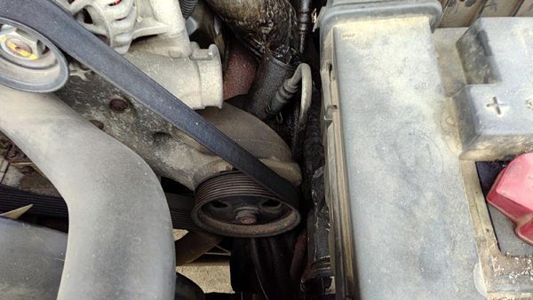 1999-2003 F350 Powerstroke Mount Bracket Set For Power Steering Pump Oem 7.3L — photo 2