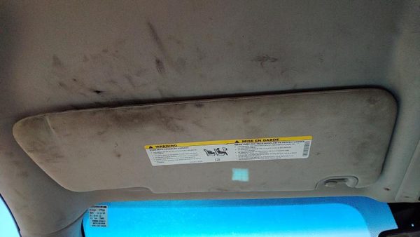 13-18 Dodge Ram 4500 Driver Left Sun Visor Oem Gray X8 — photo 1