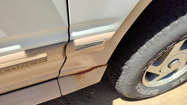 91-94 Ford Explorer Passenger Right Moulding From Fender Oem Trim Strip White — photo 5