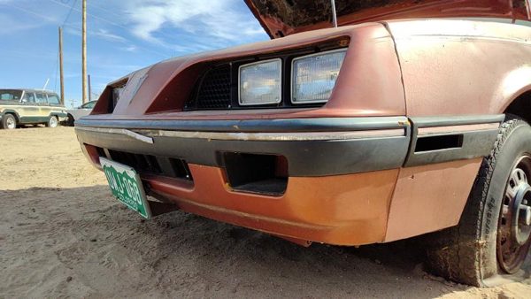 1985-1988 Pontiac Sunbird Front Bumper Cover Assembly Oem Brown 10054945 — photo 4
