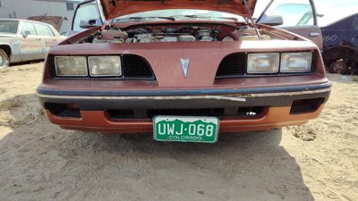 1985-1988 Pontiac Sunbird Front Bumper Cover Assembly Oem Brown 10054945