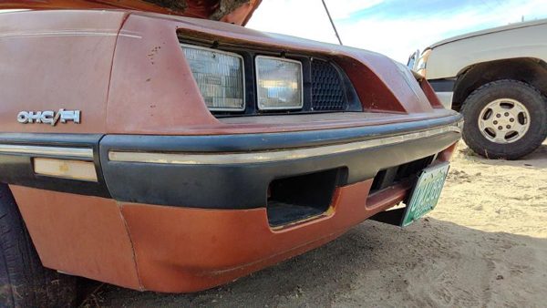 1985-1988 Pontiac Sunbird Front Bumper Cover Assembly Oem Brown 10054945 — photo 6