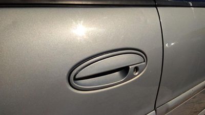 1997-2005 Chevy Malibu Driver Left Front Outside Door Handle Oem 17u Silvermist