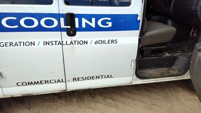 2012 Chevy Express 1500 Rear Door RH White 50U