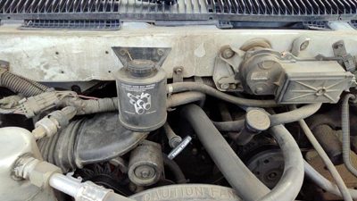 1990-1995 Gmc Safari Power Steering Fluid Remote Reservoir Tank Oem 4.3L