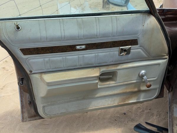 1974 Chevy Impala Driver Left Front Door Trim Panel Manual Sedan — photo 1