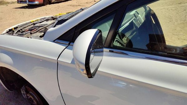 2013-2014 Ford Fusion Driver Left Power Side Mirror Door Mounted Oem White Yz — photo 4