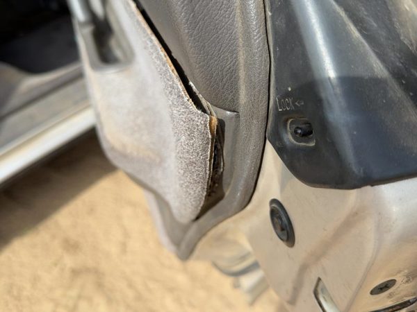 90-94 Subaru Legacy Passenger Right Rear Door Trim Panel With Switches Back Gray — photo 3