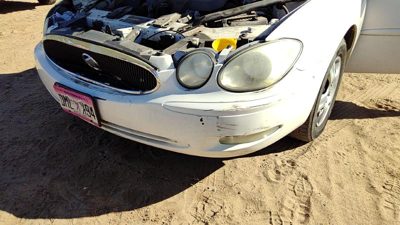 2005-2007 Buick Lacrosse Front Bumper Cover Assembly Oem White 40U 15264276