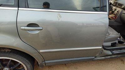 2002 Volkswagen Passat Rear Door RH Silver