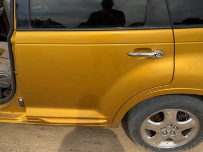 2002 Chrysler PT Cruiser Rear Door LH Inca Gold PY6
