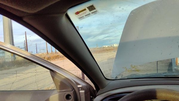 1997 Ford Contour Driver Left A Pillar Trim Windshield Post Panel Oem Ul Tan — photo 3