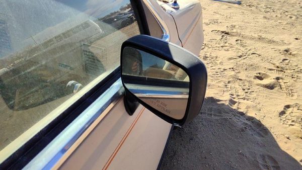 1984 Ford Tempo Passenger Right Manual Side Mirror Door Mounted Oem E43z17696c — photo 6