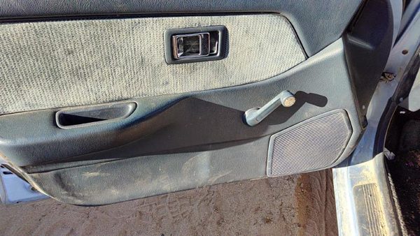 1989 Honda Civic Driver Left Front Door Trim Panel Manual Windows Blue Sedan — photo 6
