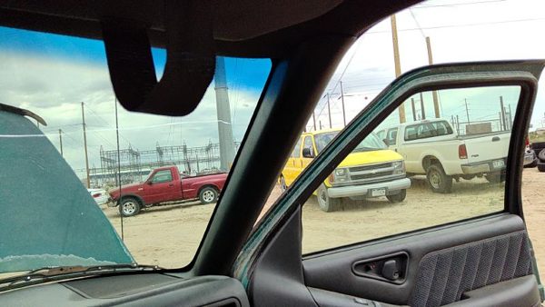 95-97 S10 Blazer Passenger Right A Pillar Trim Windshield Post Panel Oem Gray — photo 2