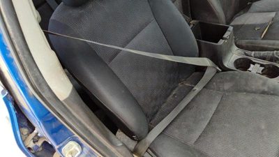 09 10 Corolla Passenger Right Front Seat Belt Retractor Shoulder Charcoal 17