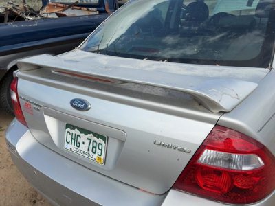 2005-2007 Ford Fivehundred Rear Spoiler Back Wing Oem Silver Birch Jp
