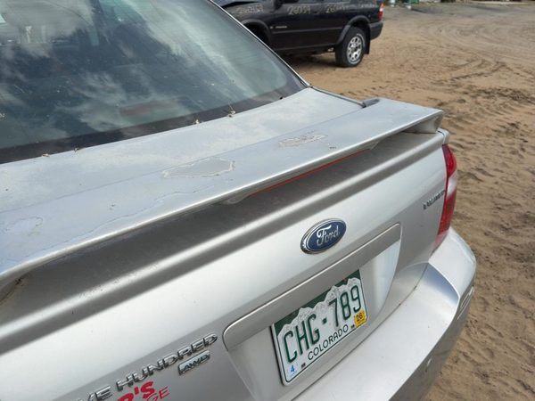 2005-2007 Ford Fivehundred Rear Spoiler Back Wing Oem Silver Birch Jp — photo 3