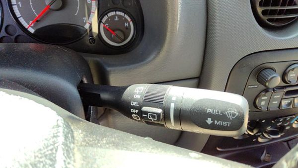 02-07 Liberty Turn Signal Switch Windshield Wiper Column Control Lever Assembly — photo 6
