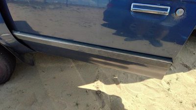 1994 Olds Cutlass Ciera Driver Left Front Moulding From Door Oem Trim Strip Blue