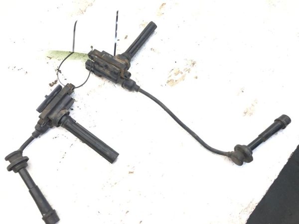 1999-2001 Suzuki Swift SET OF 2 Ignition Coiils with Spark Plug Wires OEM 1.3L — photo 13