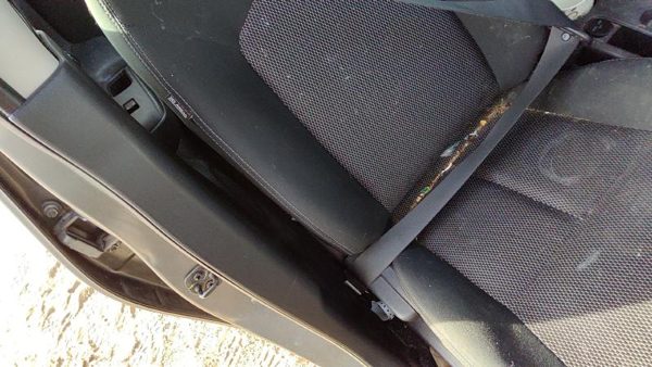 16-19 Nissan Versa Passenger Right Front Seat Belt Retractor Shoulder Charcoal G — photo 4