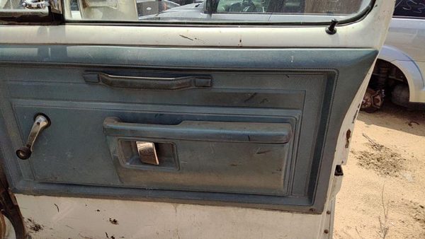 1981-1993 Dodge Ram W250 Passenger Right Front Inside Door Trim Panel Blue — photo 2
