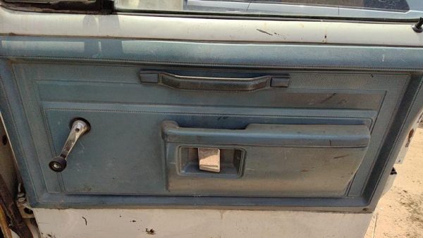 1981-1993 Dodge Ram W250 Passenger Right Front Inside Door Trim Panel Blue — photo 5