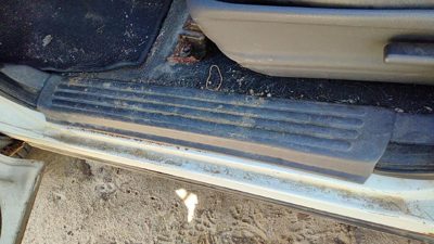 02-05 Ford Explorer Driver Left Lower Sill Step Moulding Trim Panel Rt Graphite