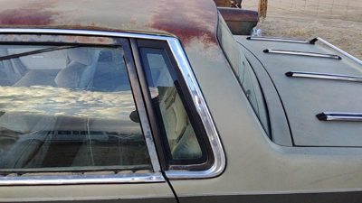 1982-1988 Pontiac 6000 Driver Left Rear Quarter Glass Back Side Window Oem