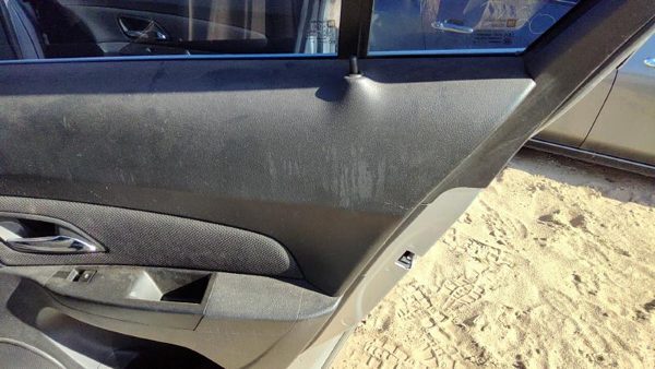 11-16 Cruze Passenger Right Rear Door Trim Panel With Switches Back Black Afo — photo 2