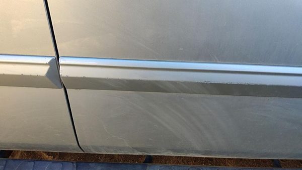2009 Honda Pilot Passenger Right Front Moulding From Door Trim Strip Silver Si — photo 2